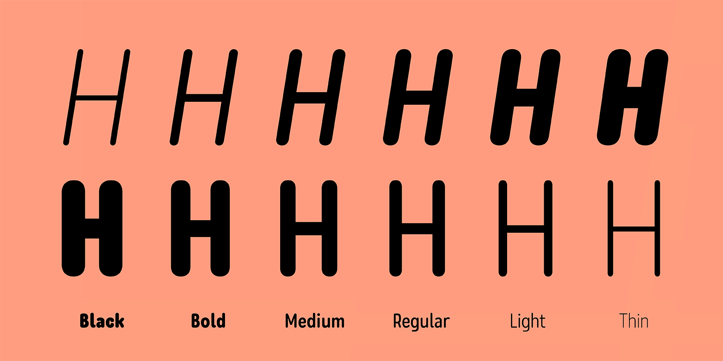 Rolade Light Font preview